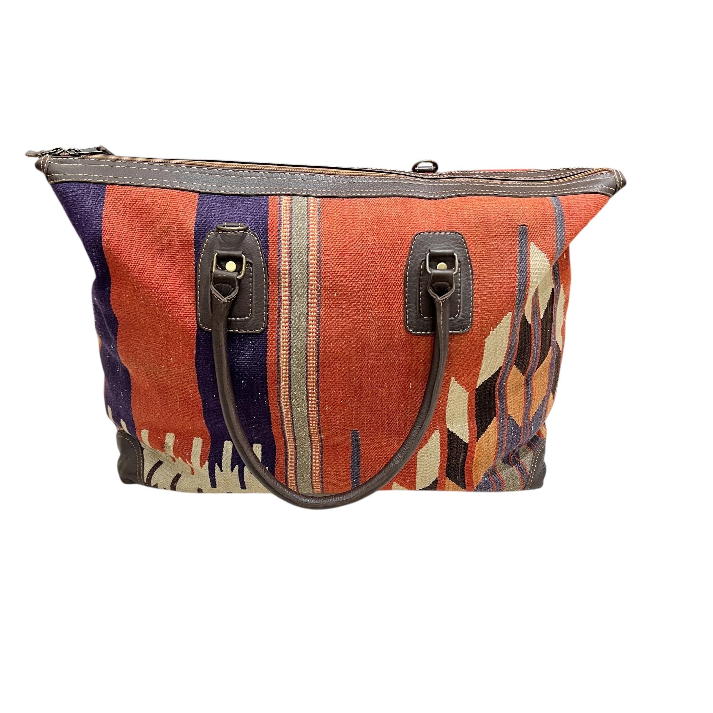 Large Kilim Travel Bag