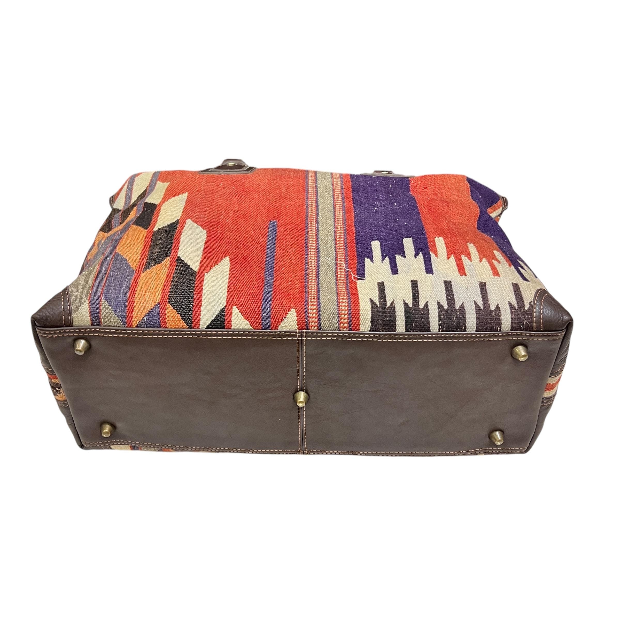 Large Kilim Travel Bag