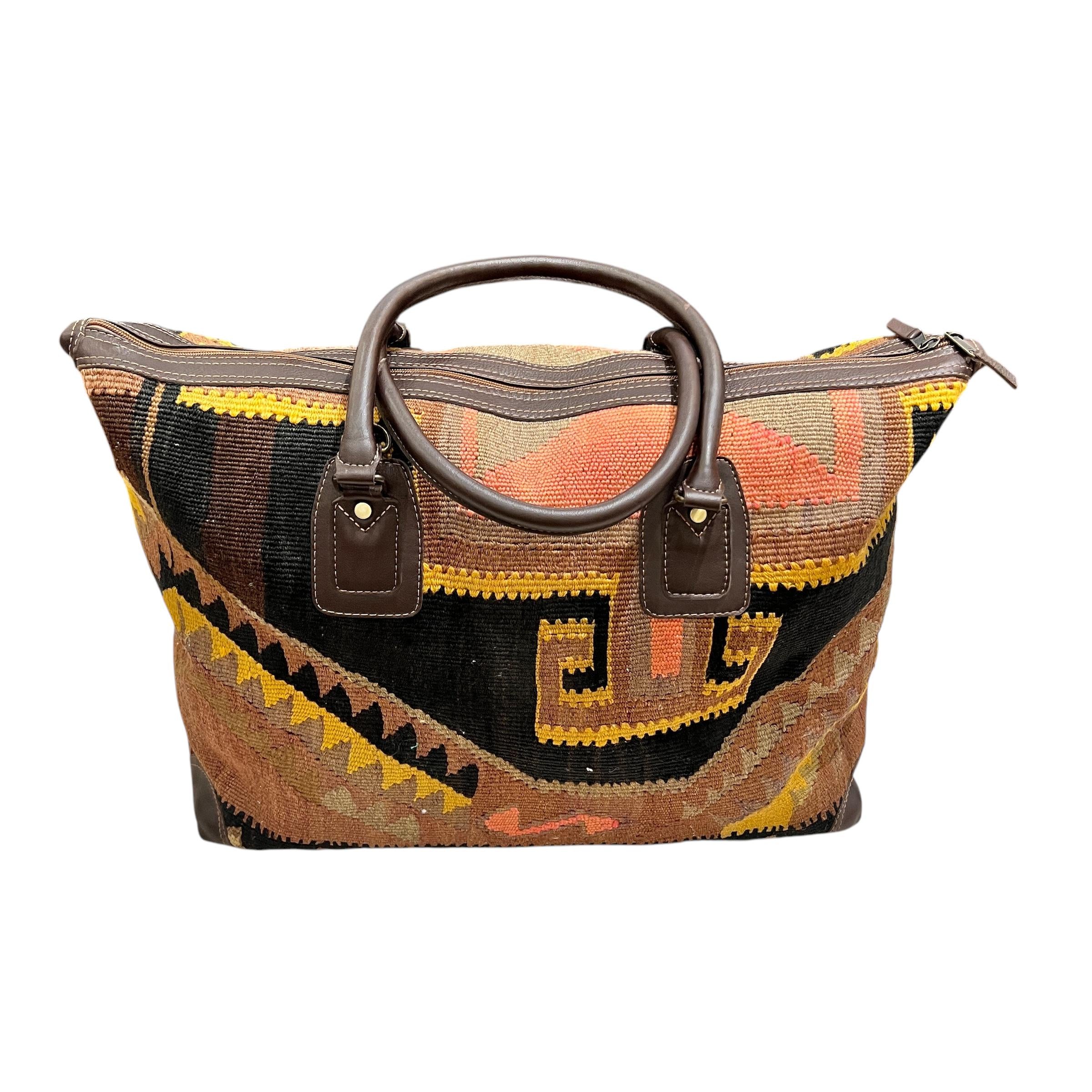 Large Kilim Traver Bag