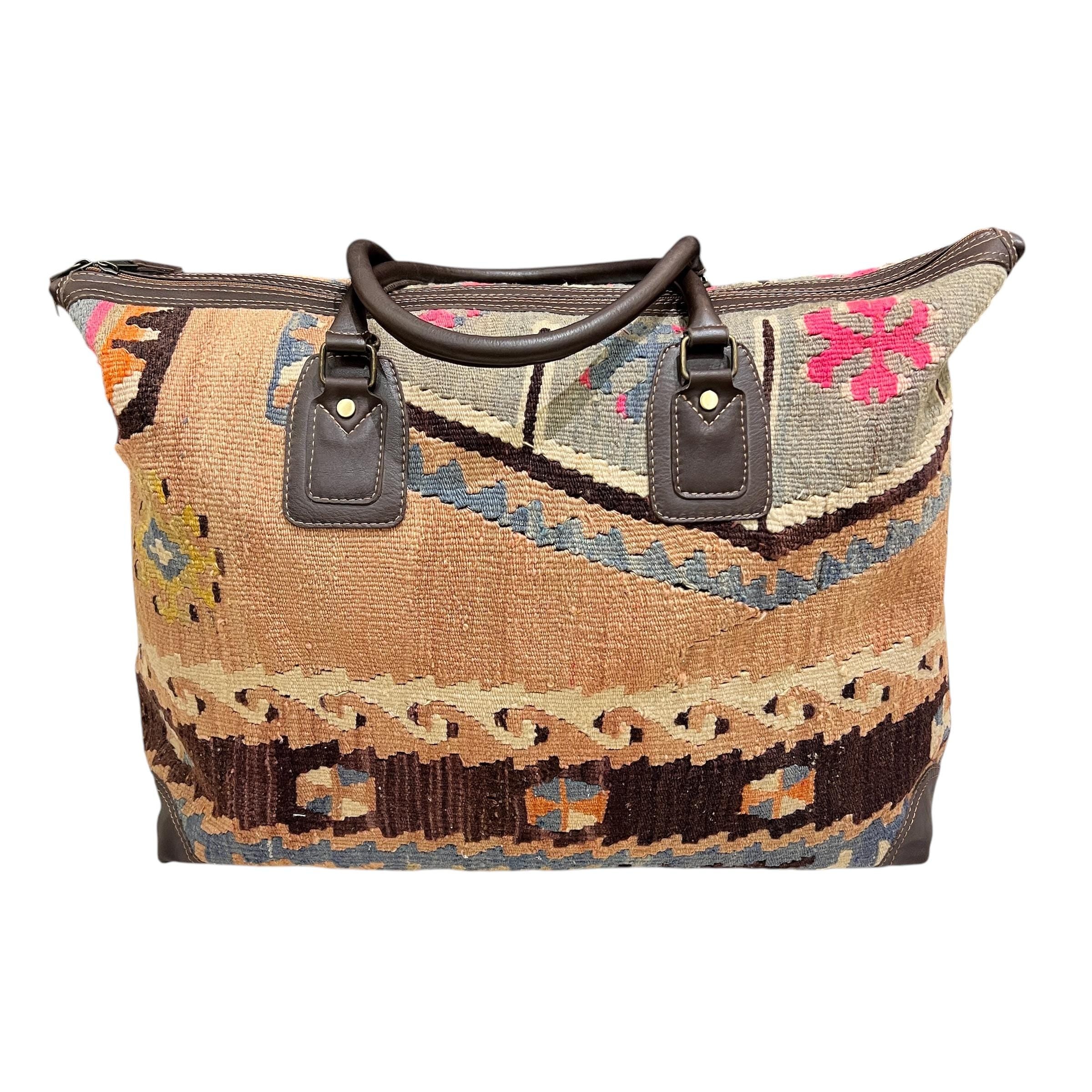 Large Kilim Travel Bag