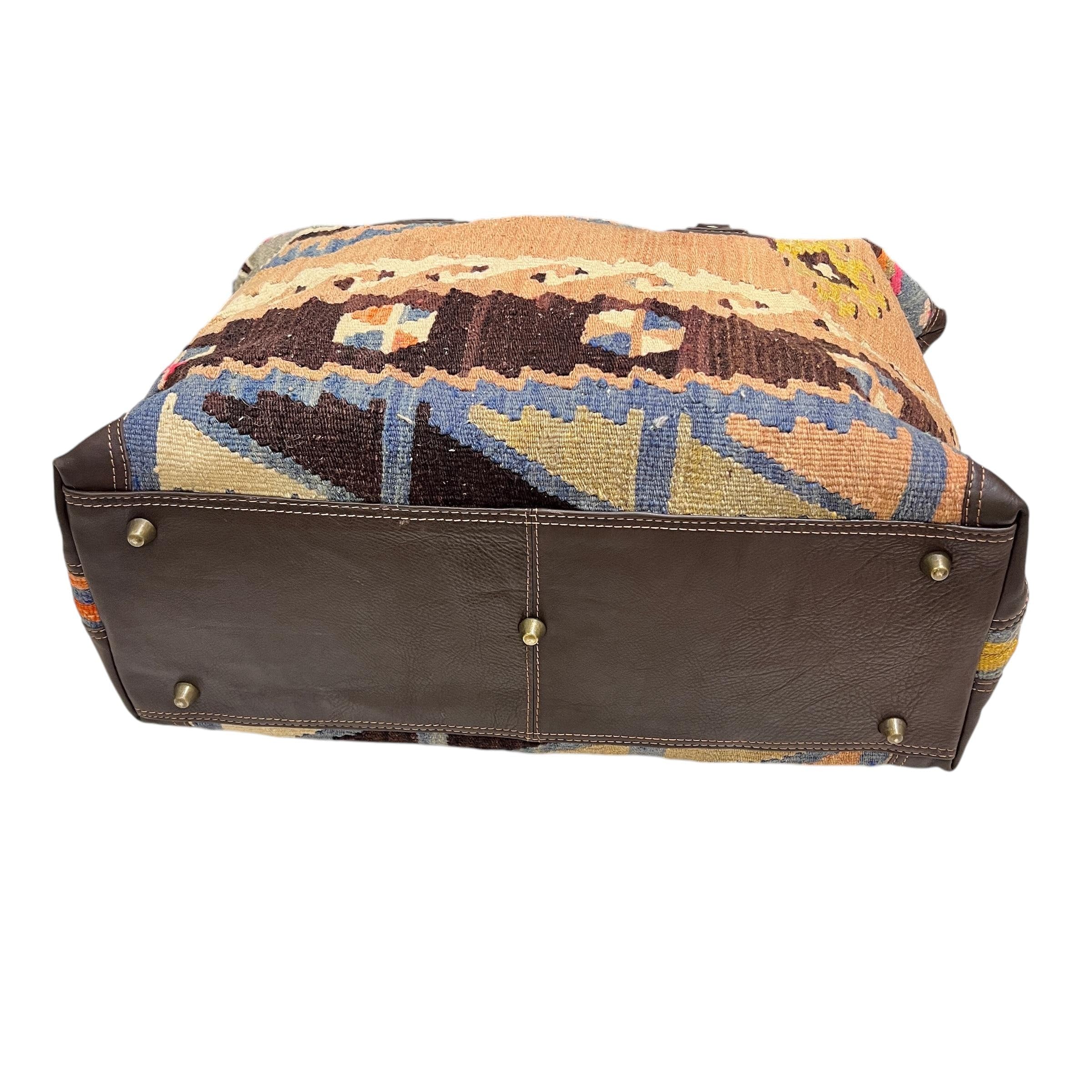 Large Kilim Travel Bag