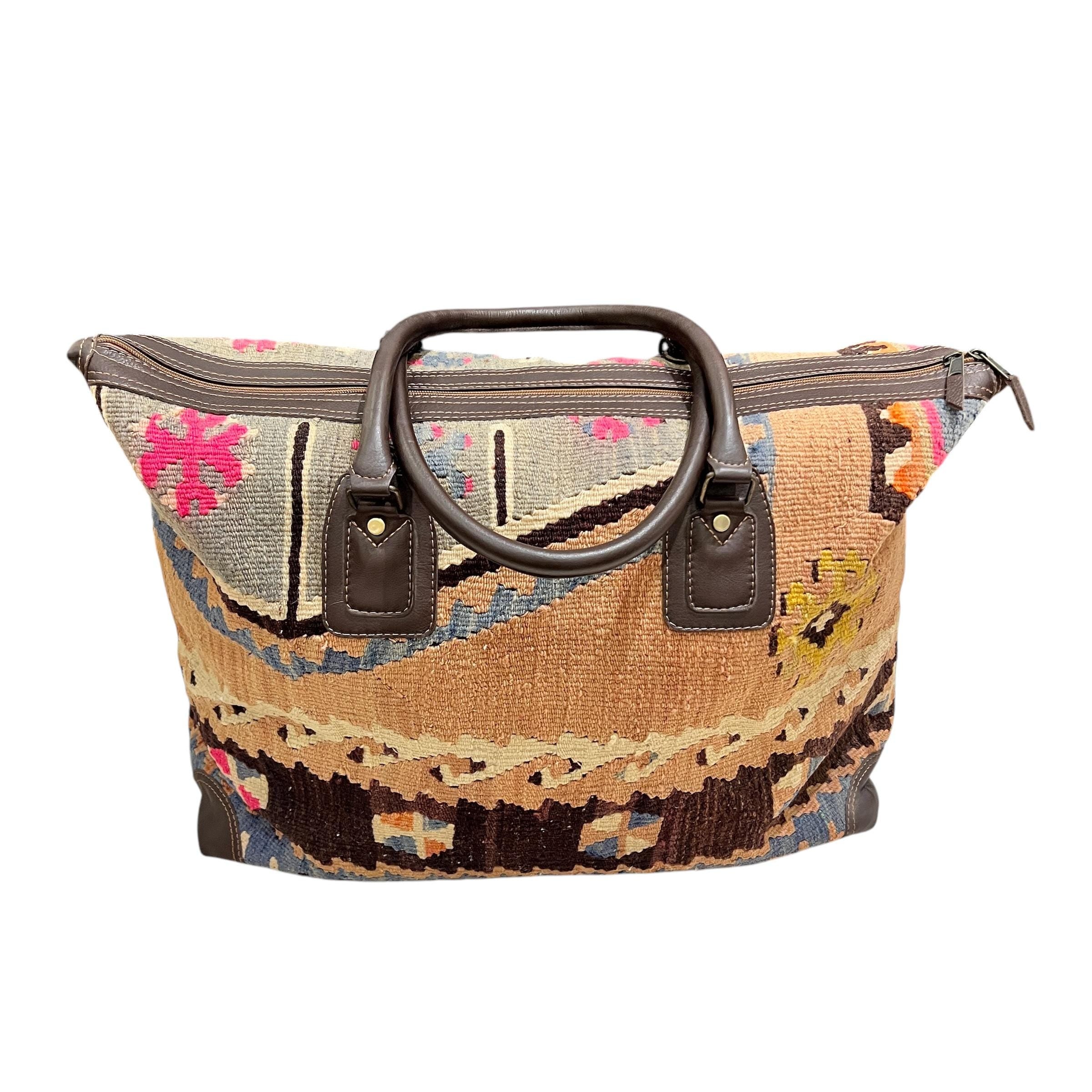 Large Kilim Travel Bag