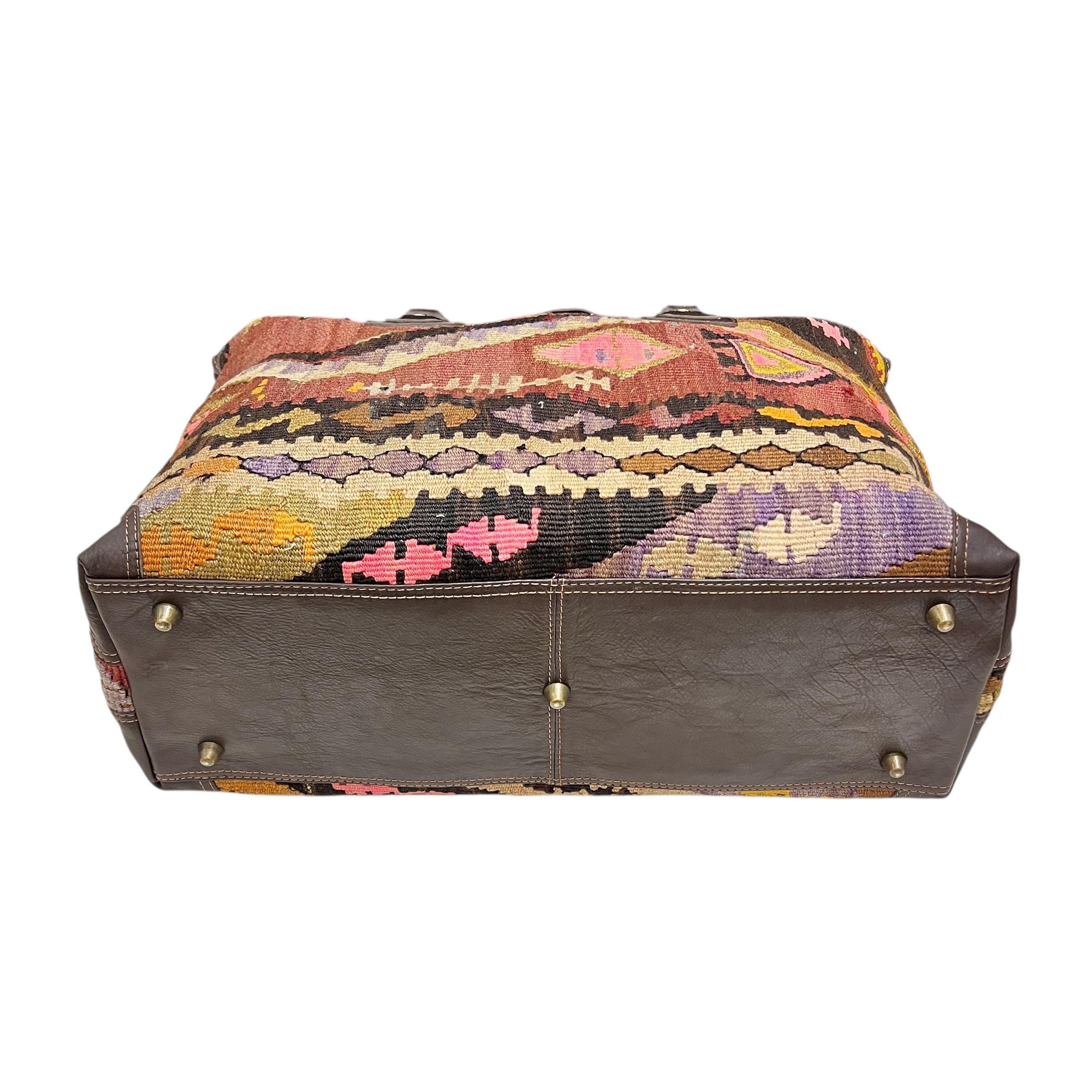 Large Kilim Travel Bag