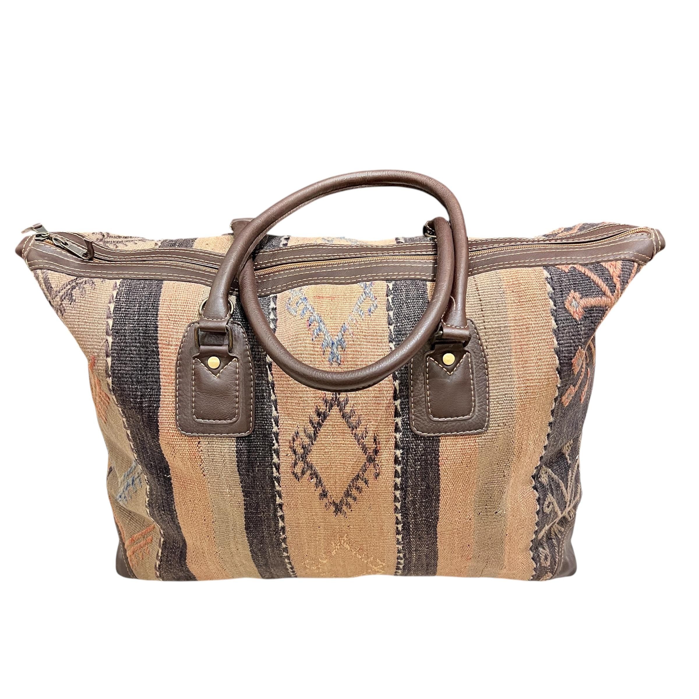 Large Kilim Travel Bag