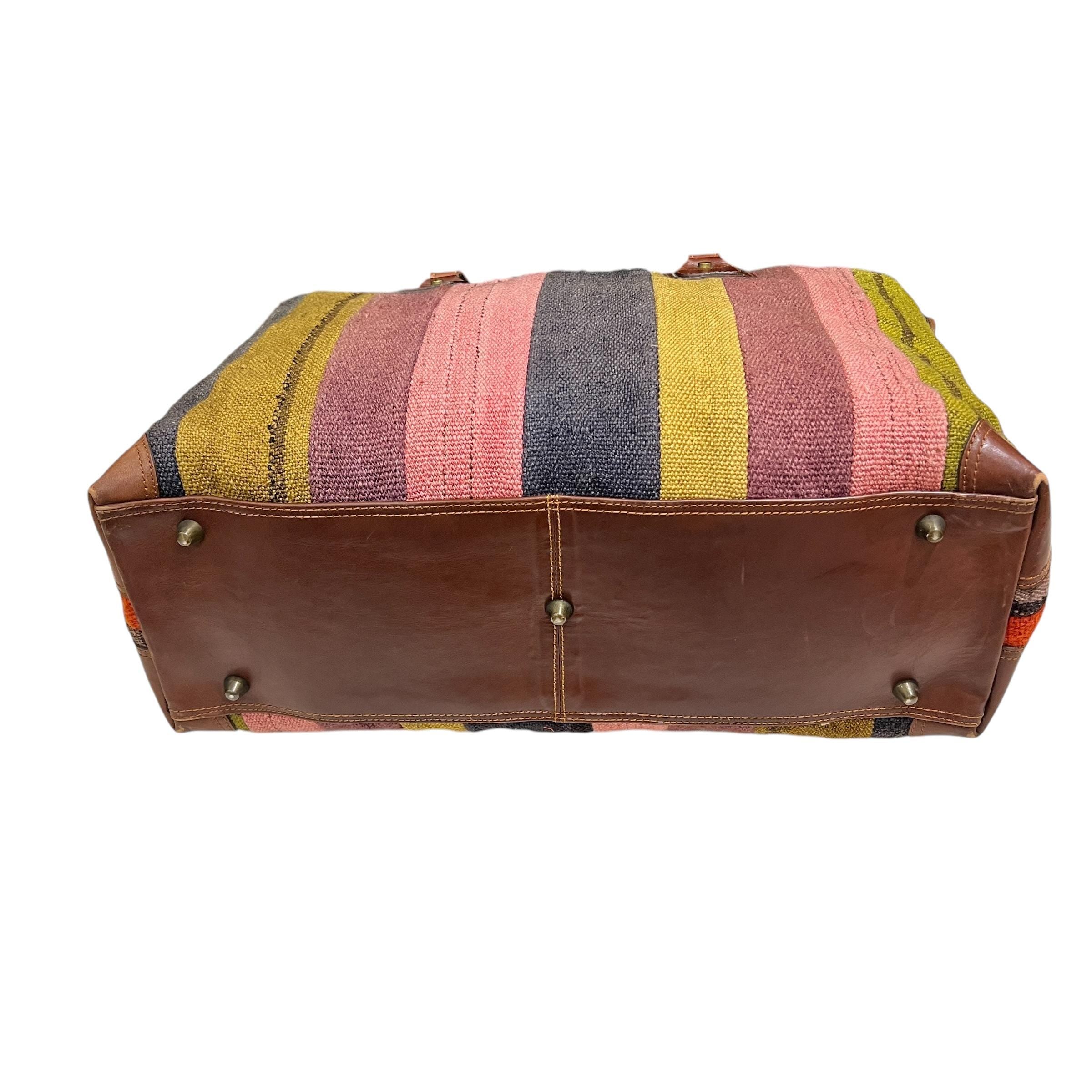 Large Kilim Travel Bag
