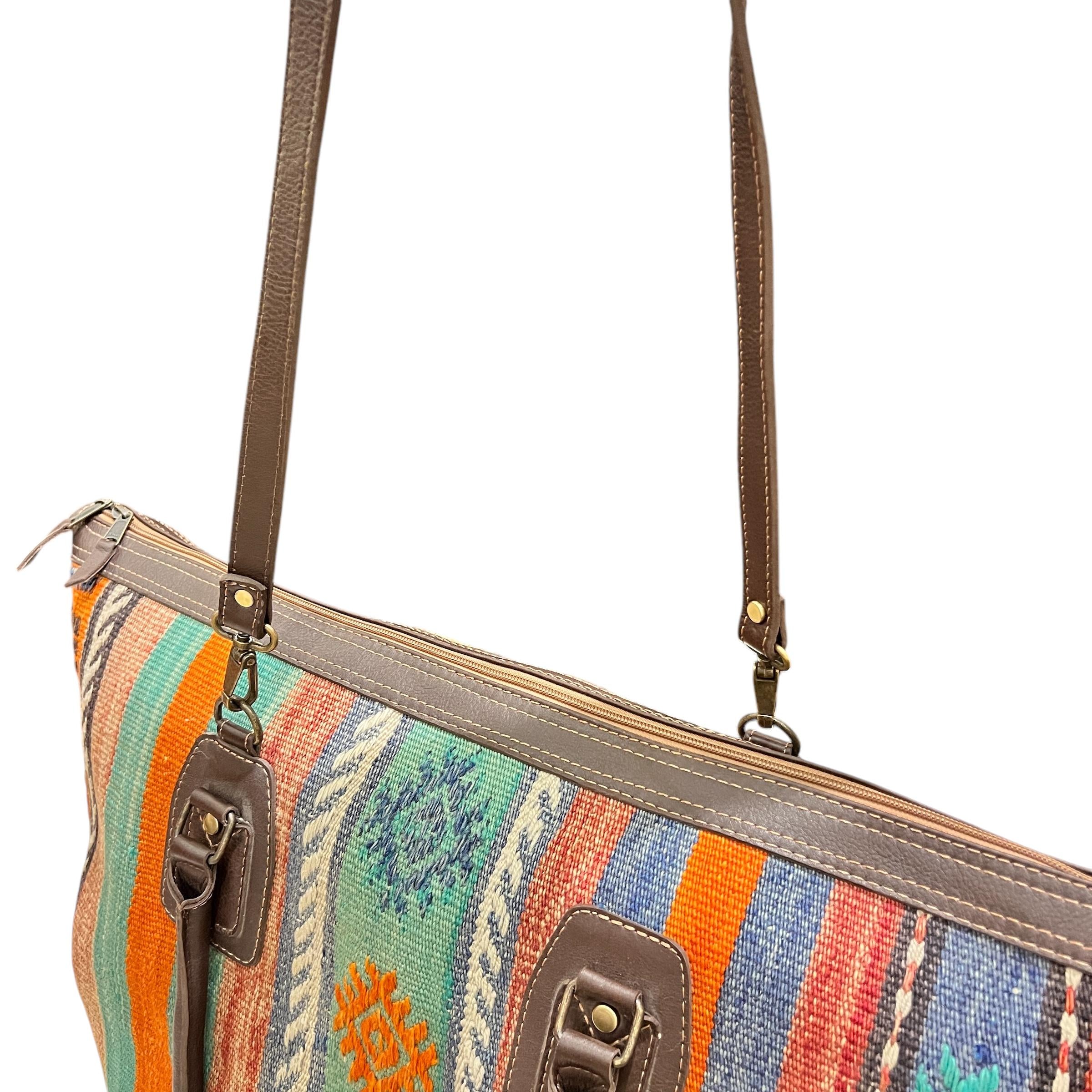 Large Kilim Travel Bag