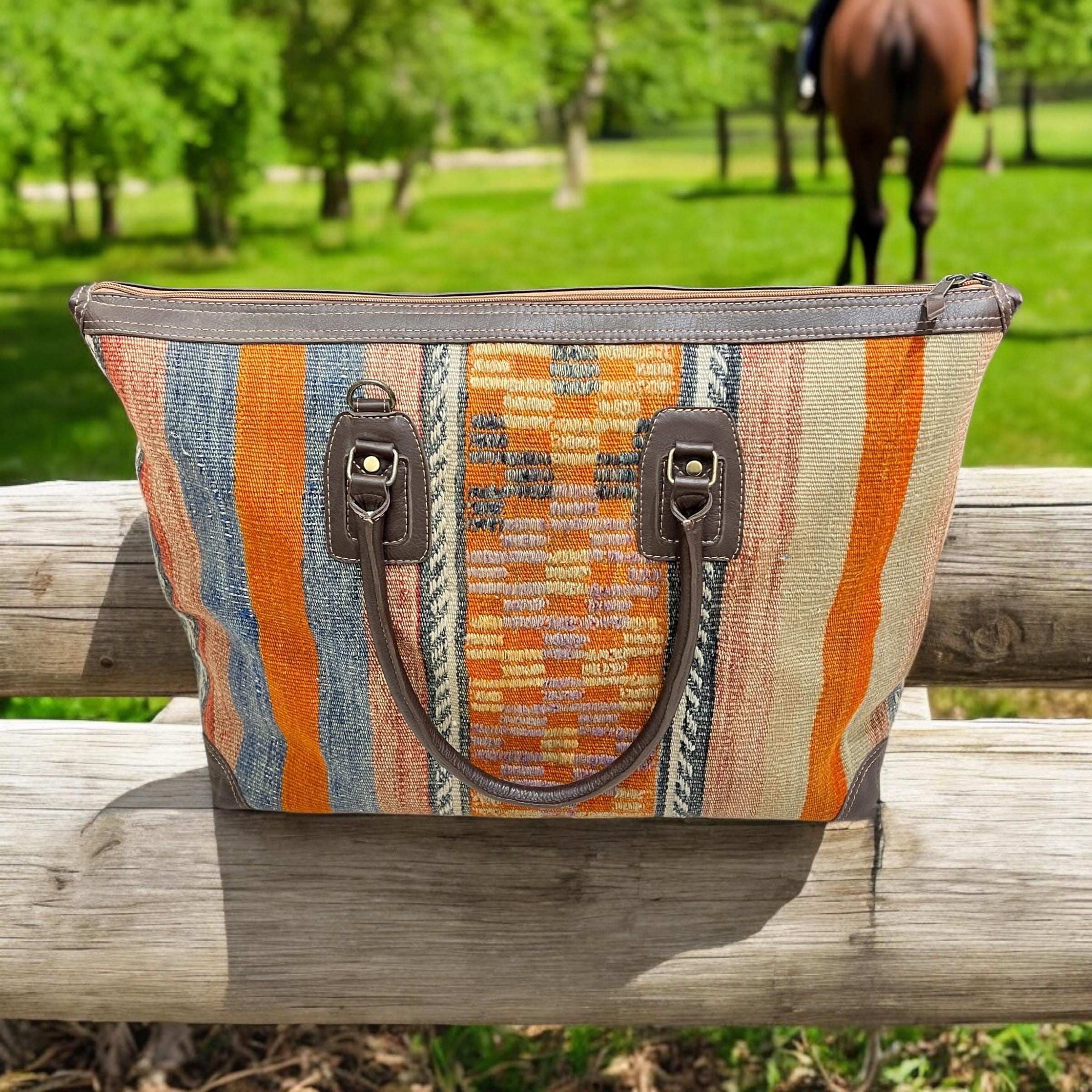 Large Kilim Travel Bag