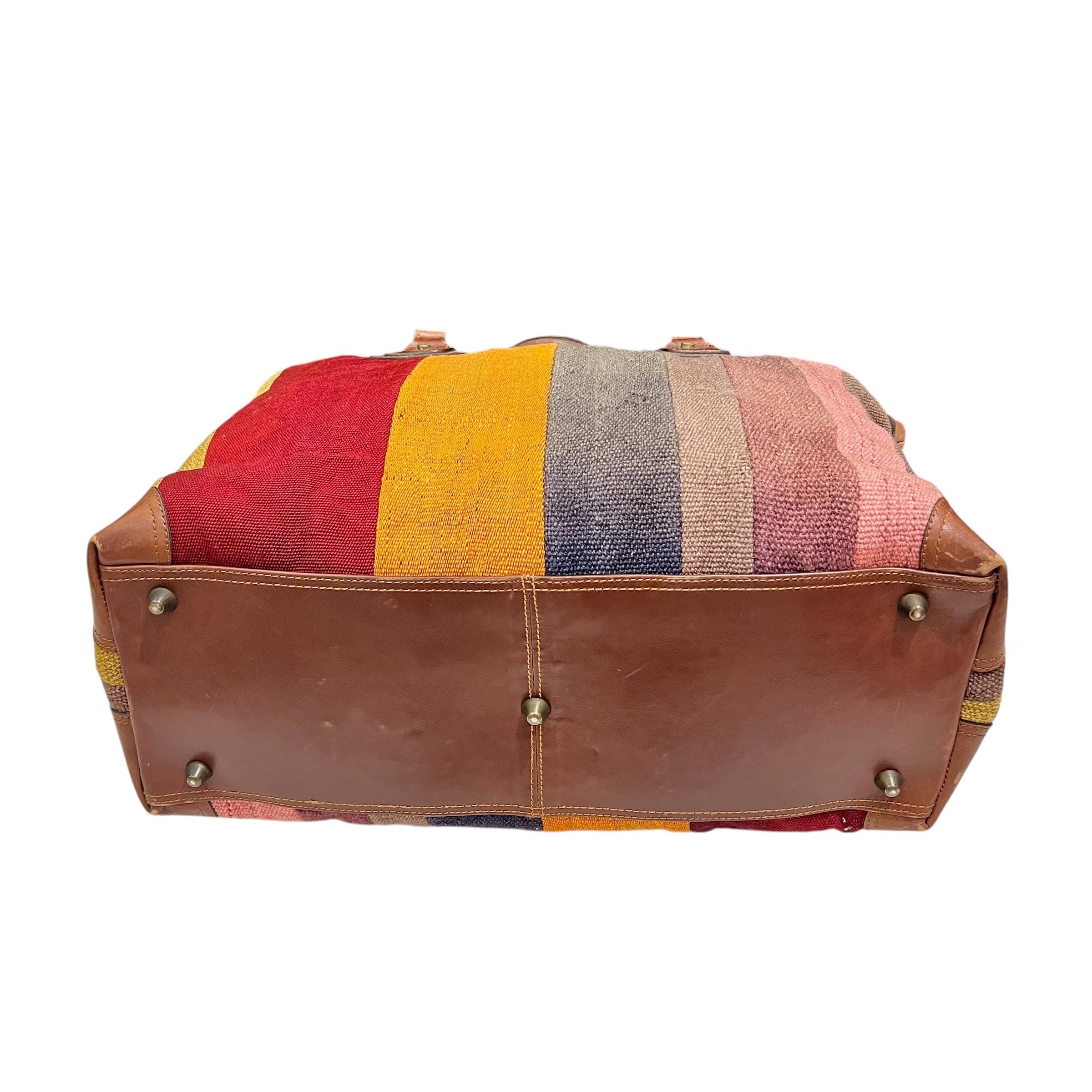 Large Kilim Travel Bag