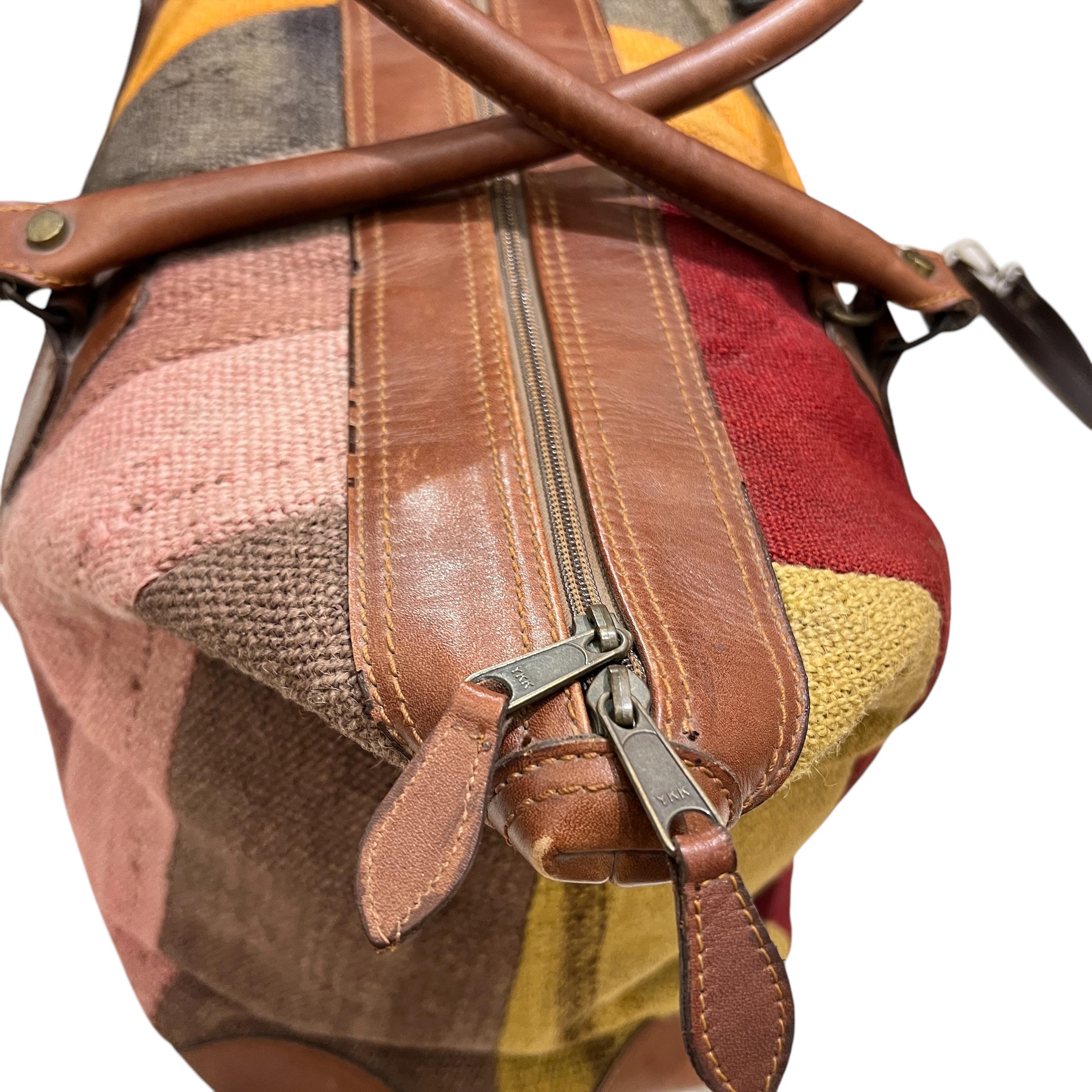 Large Kilim Travel Bag