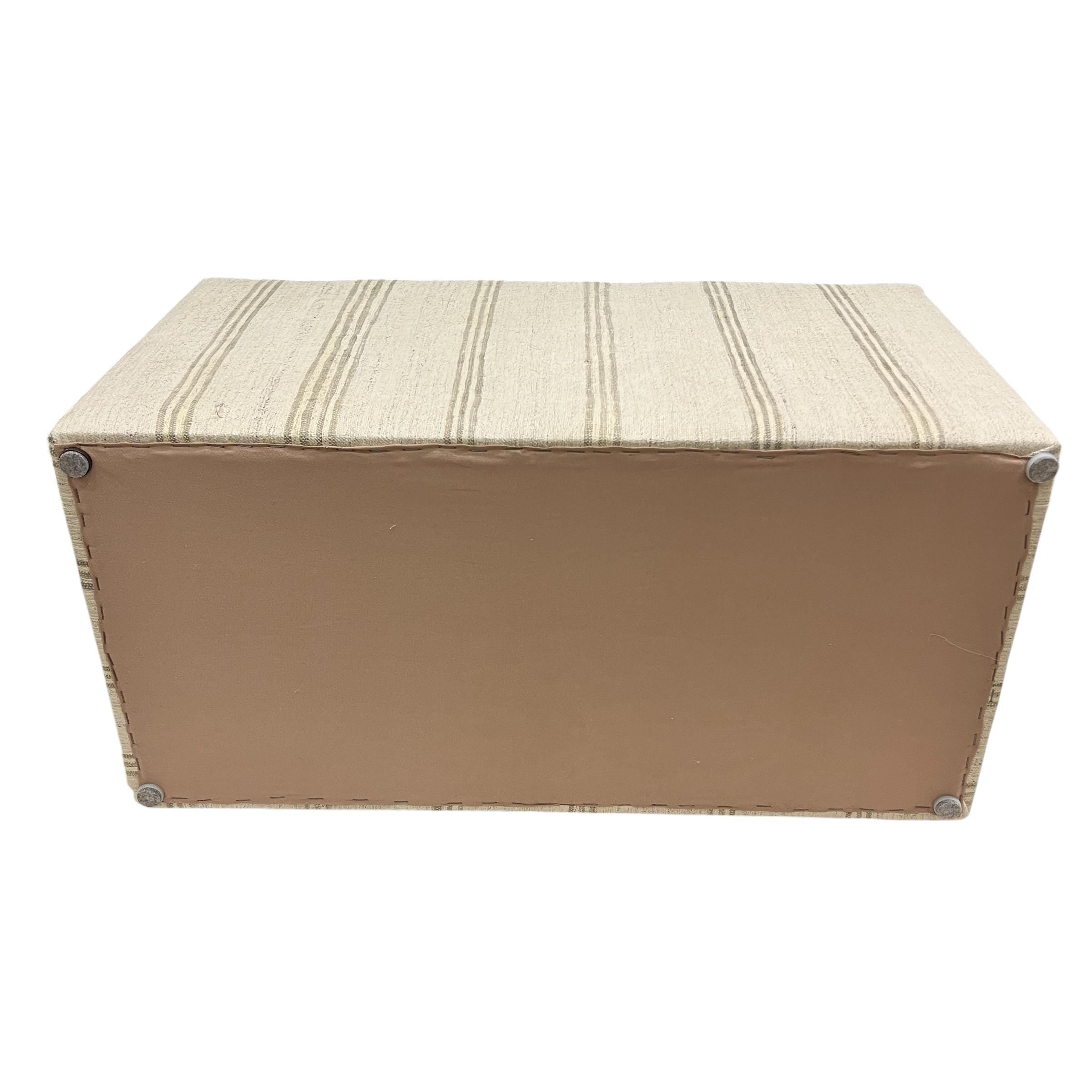 Small Hemp Rectangular Bench