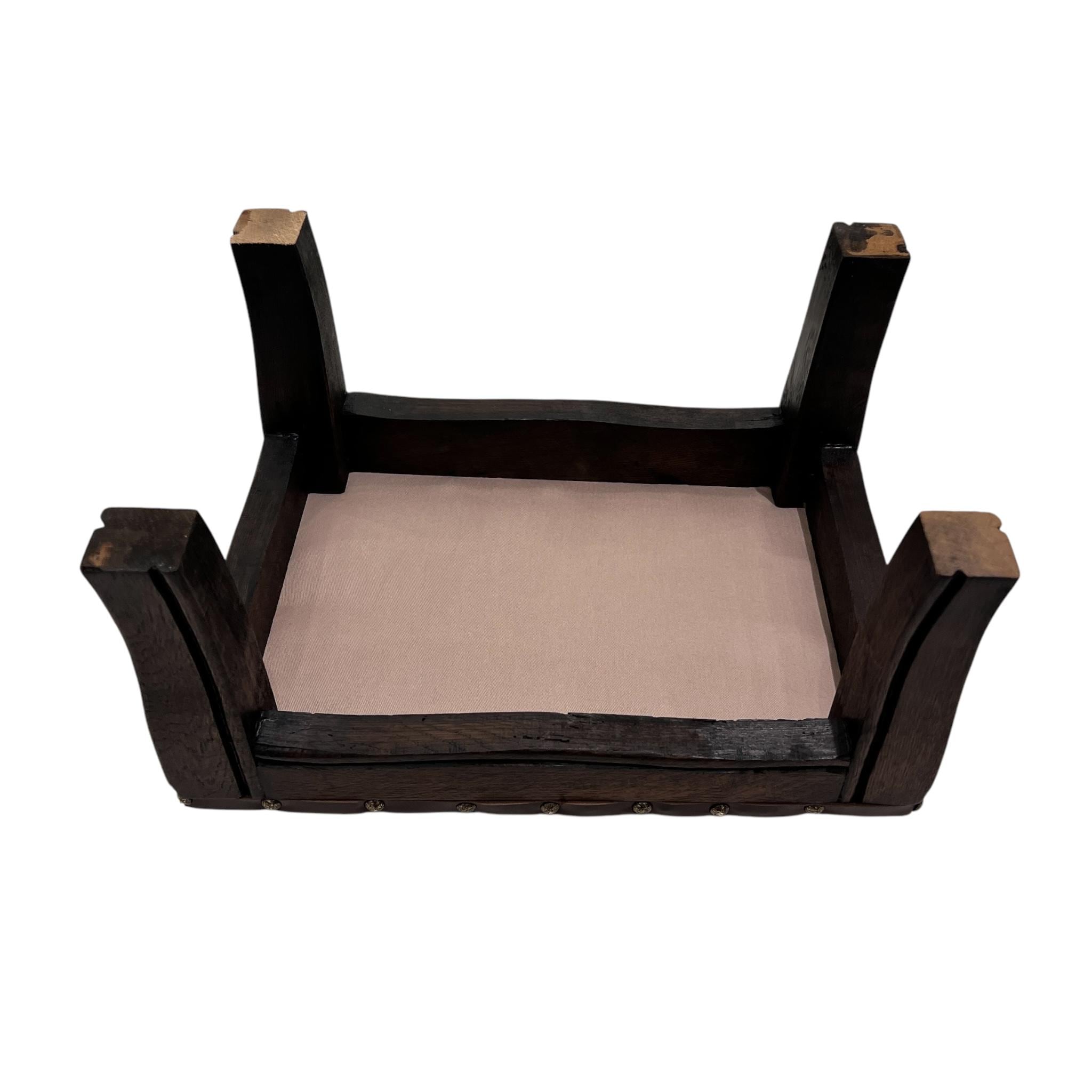 Vintage Kilim Footstool