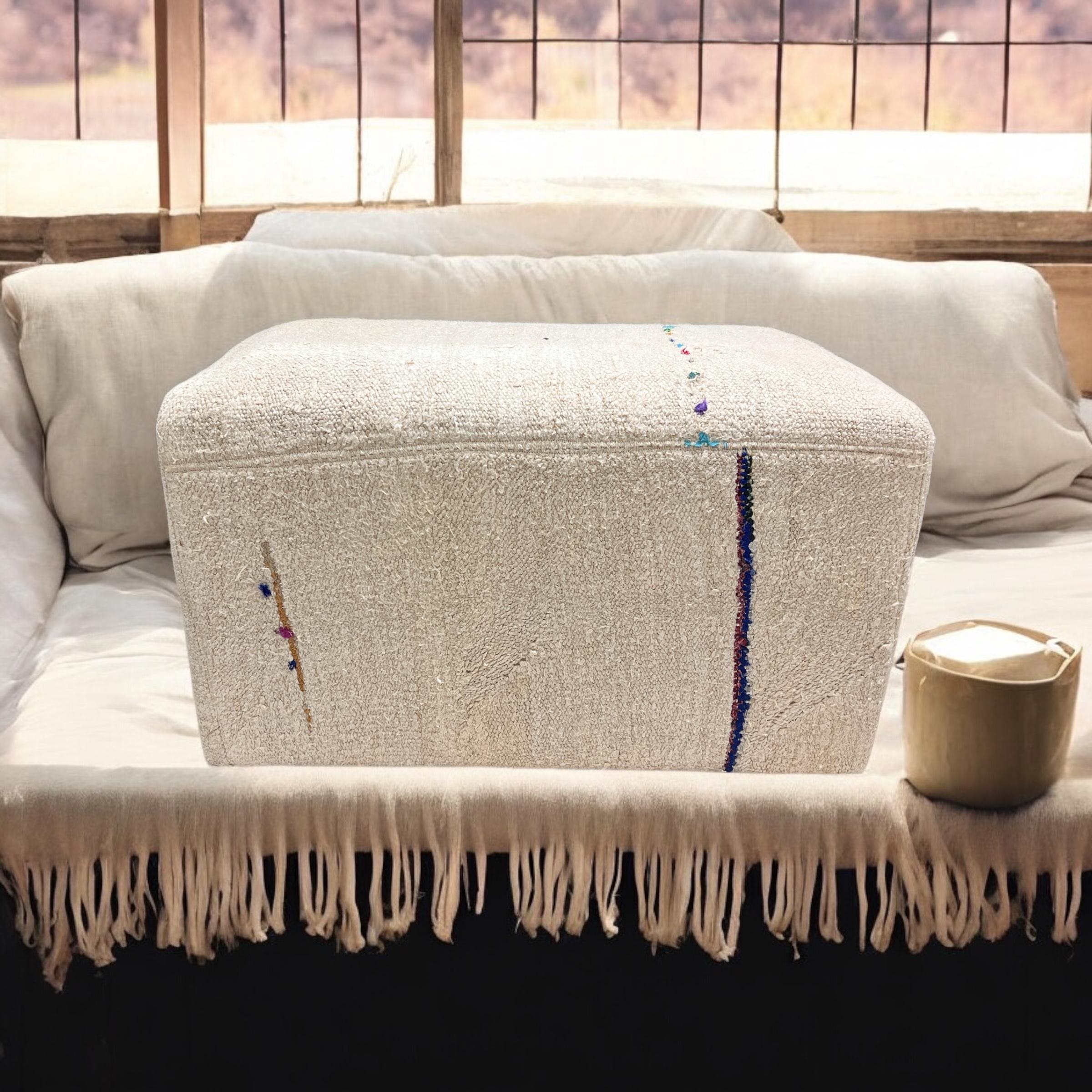Rectangular Hemp Bench