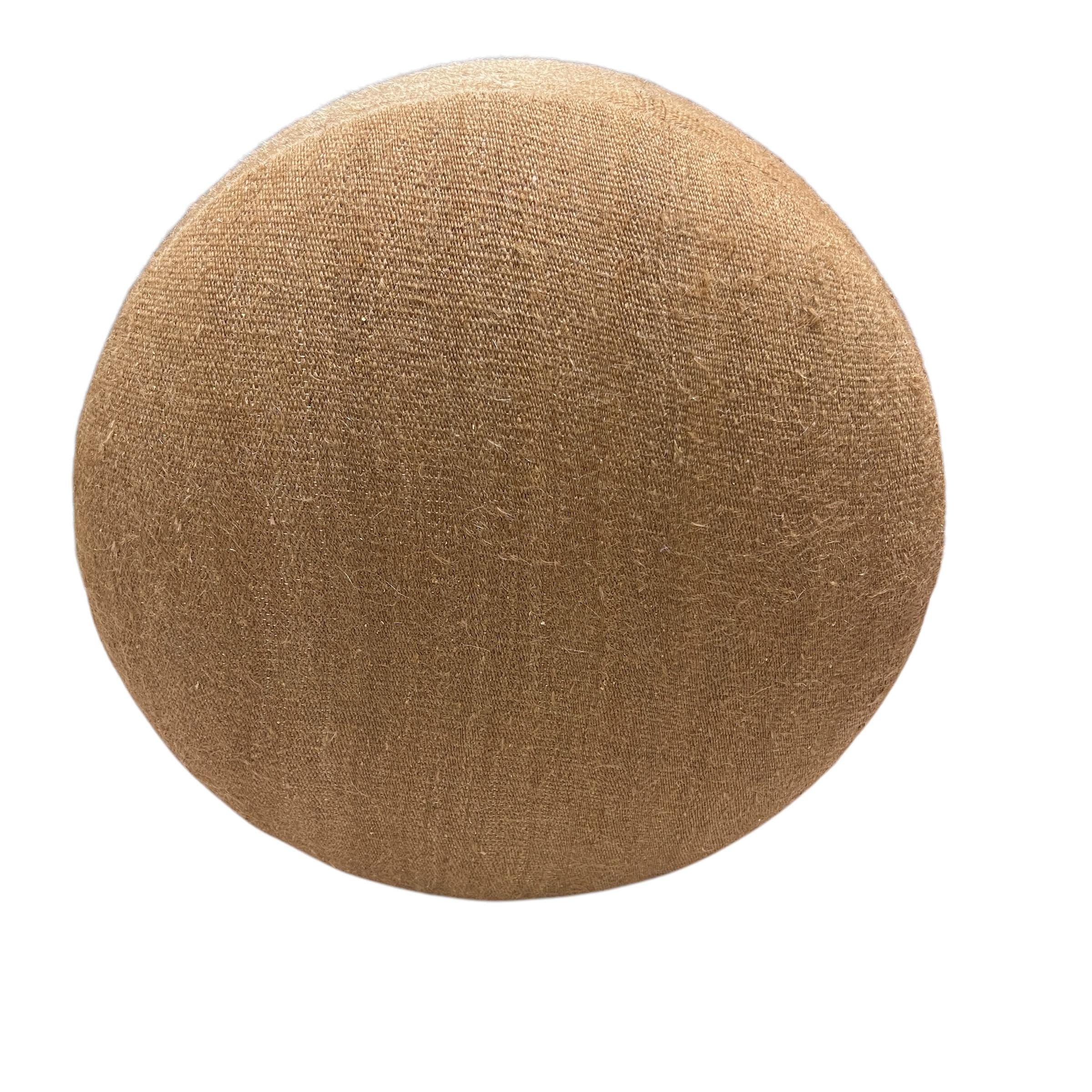 Angora Medium Round Ottoman
