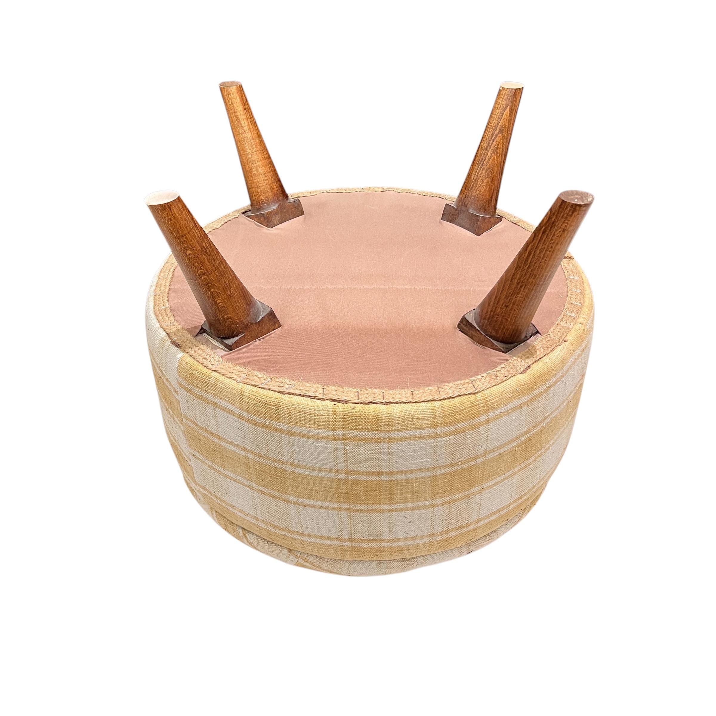 Mid-Century Modern Medium Ottoman