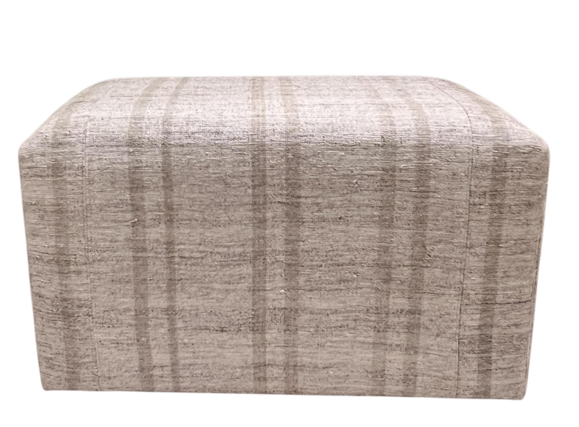 Stripe Kilim Ottoman Bench