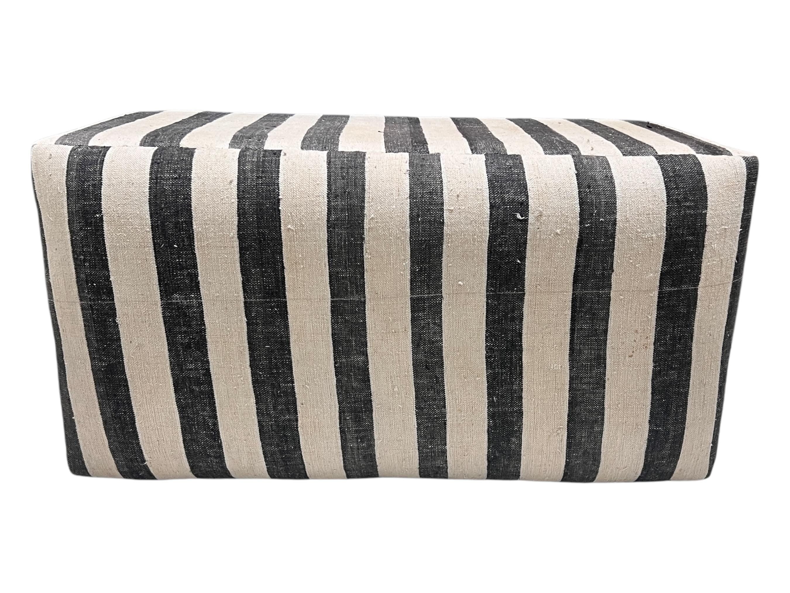 Stripe Kilim Small Bench