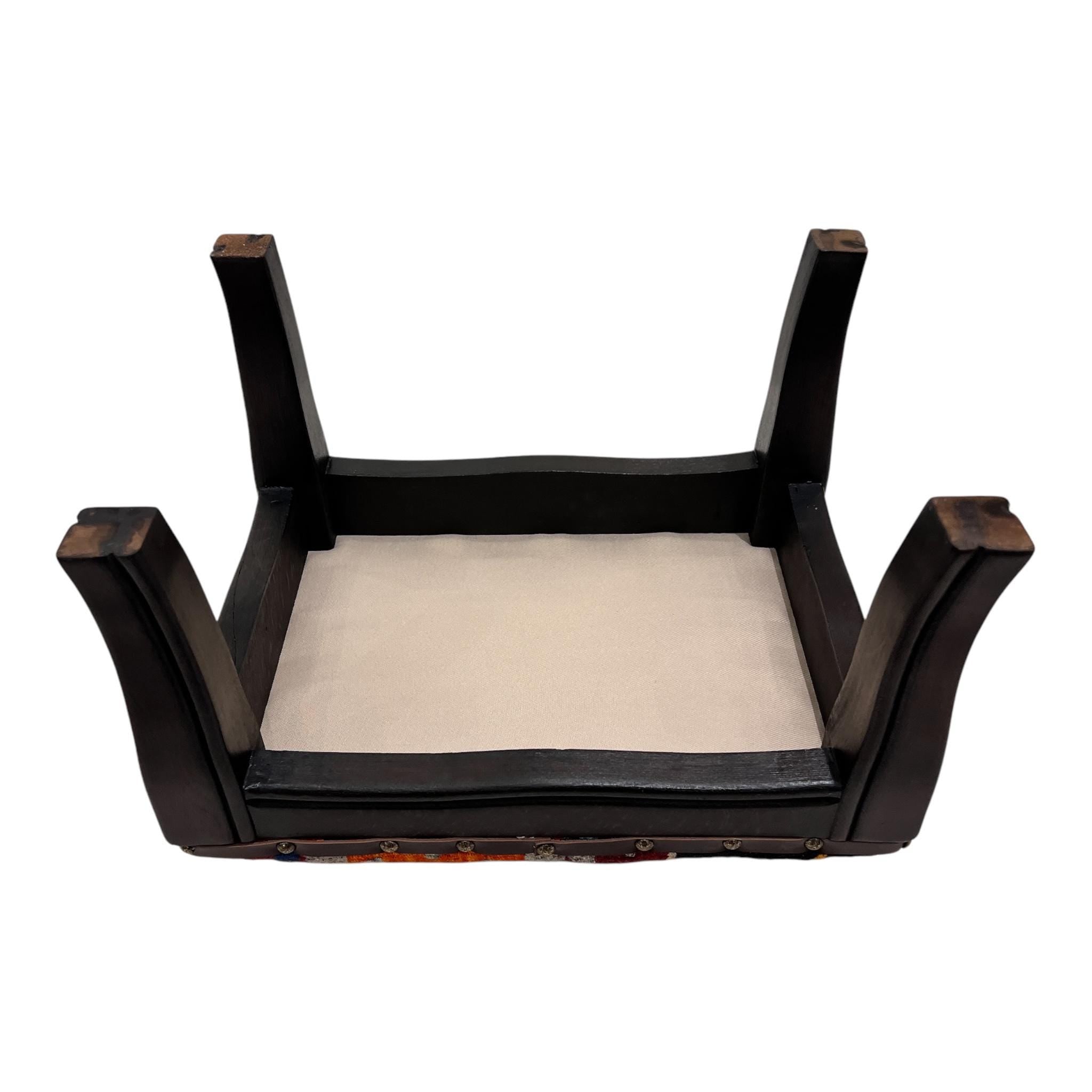 Vintage Kilim Footstool