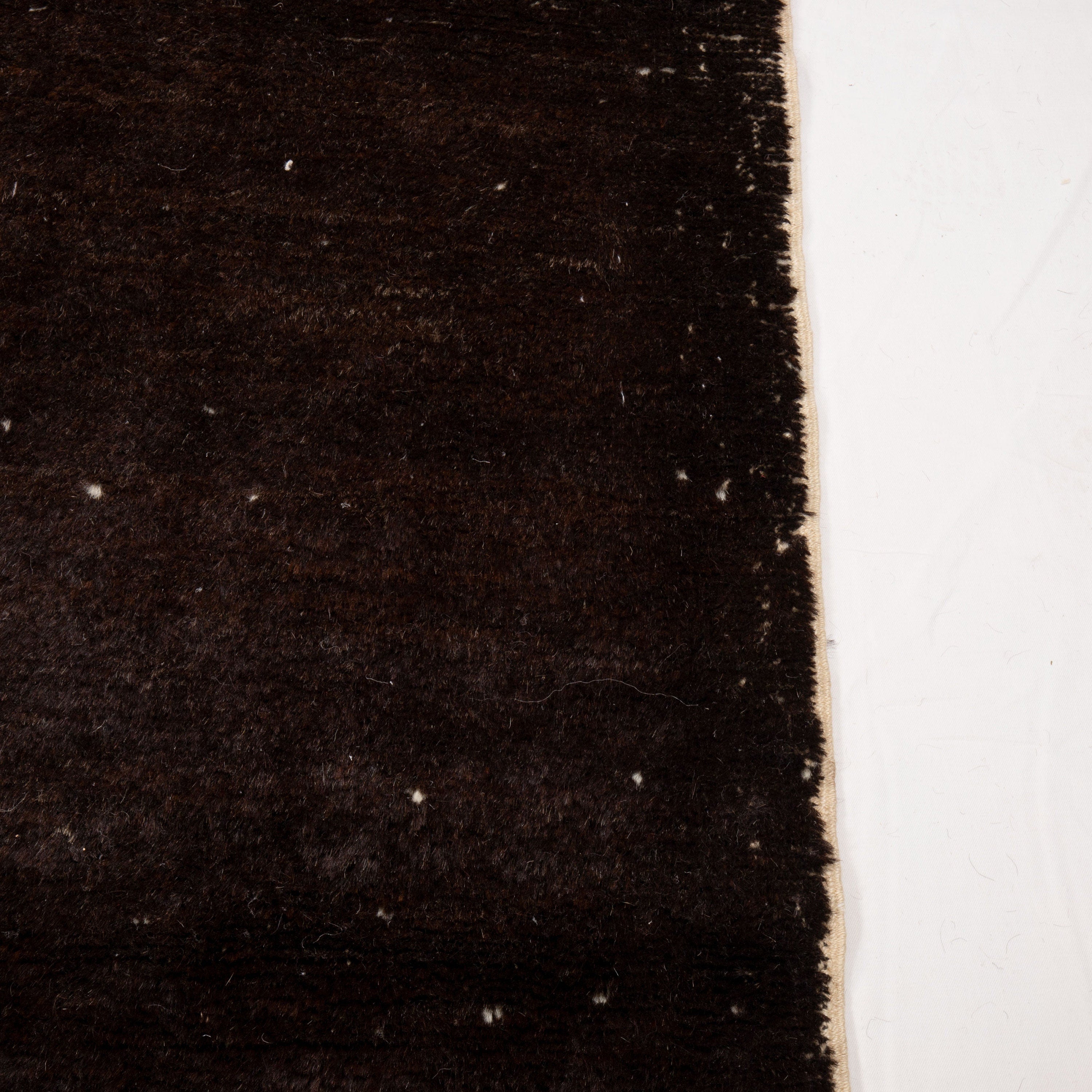 Contemporary TURKISH RUG up cycled from vintage HEMP and goat hair flat weaves.