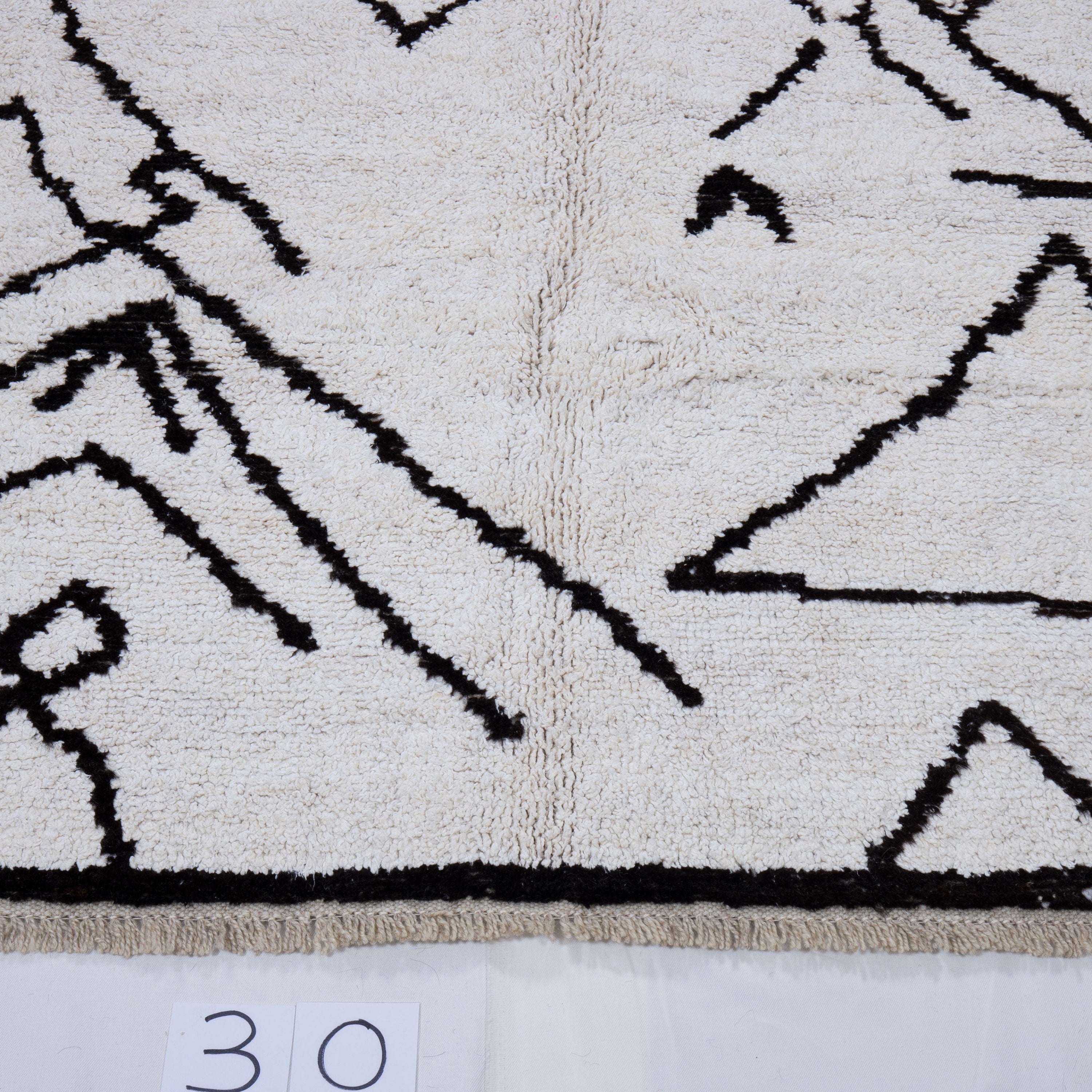 Contemporary TURKISH RUG up cycled from vintage HEMP and goat hair flat weaves