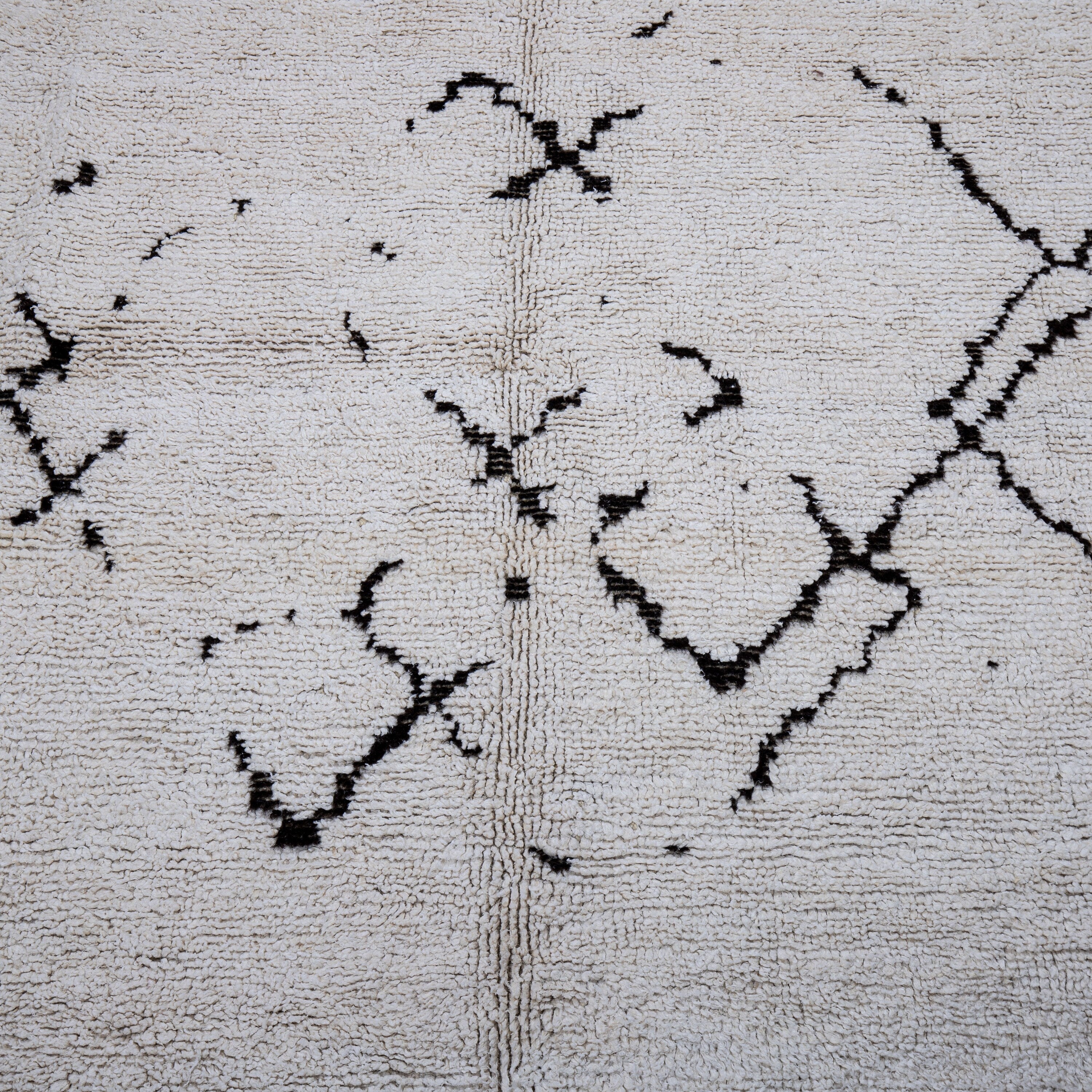 Contemporary TURKISH RUG up cycled from vintage HEMP and goat hair flat weaves