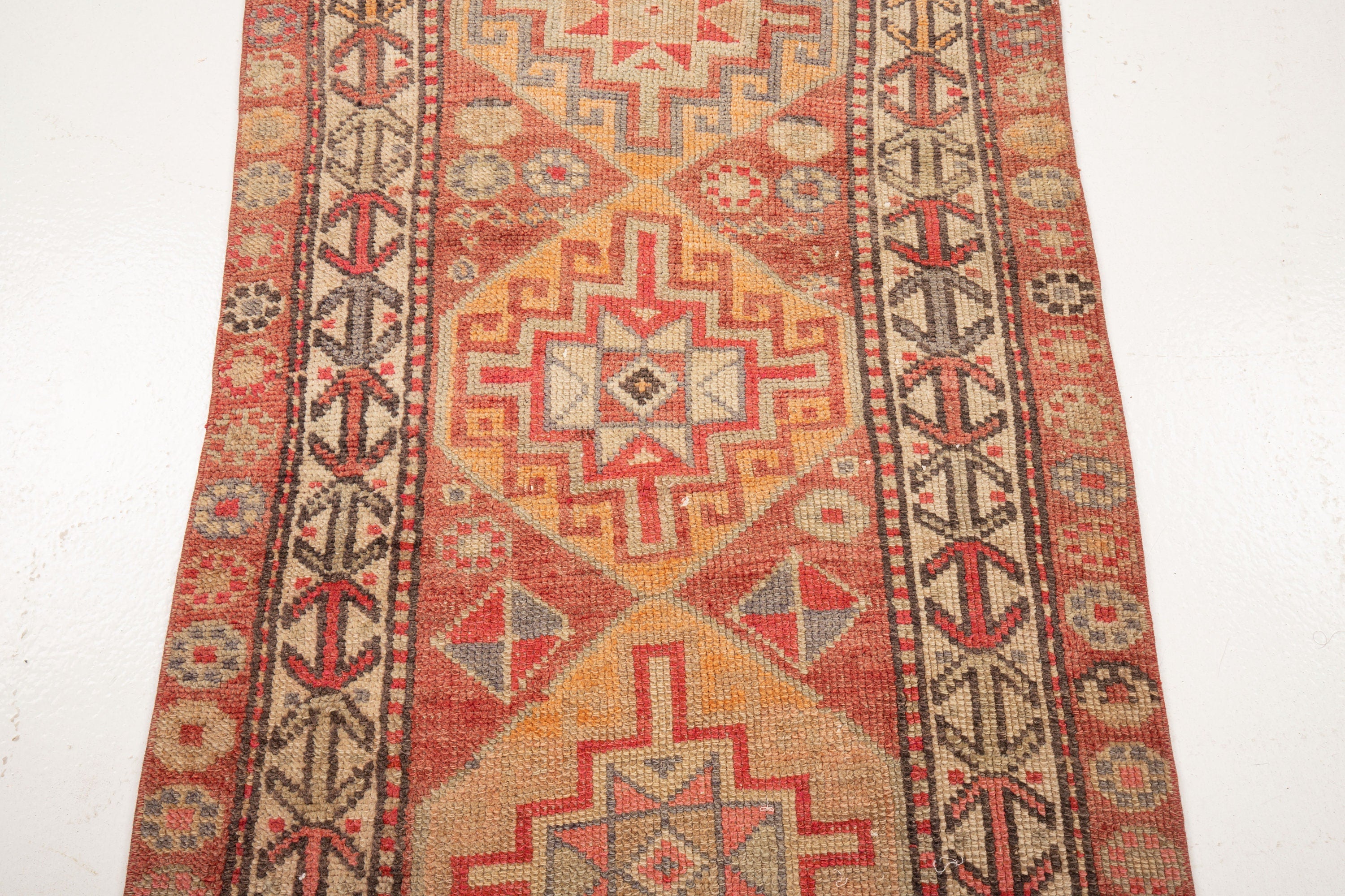 Turkish Vintage Carpet Runner