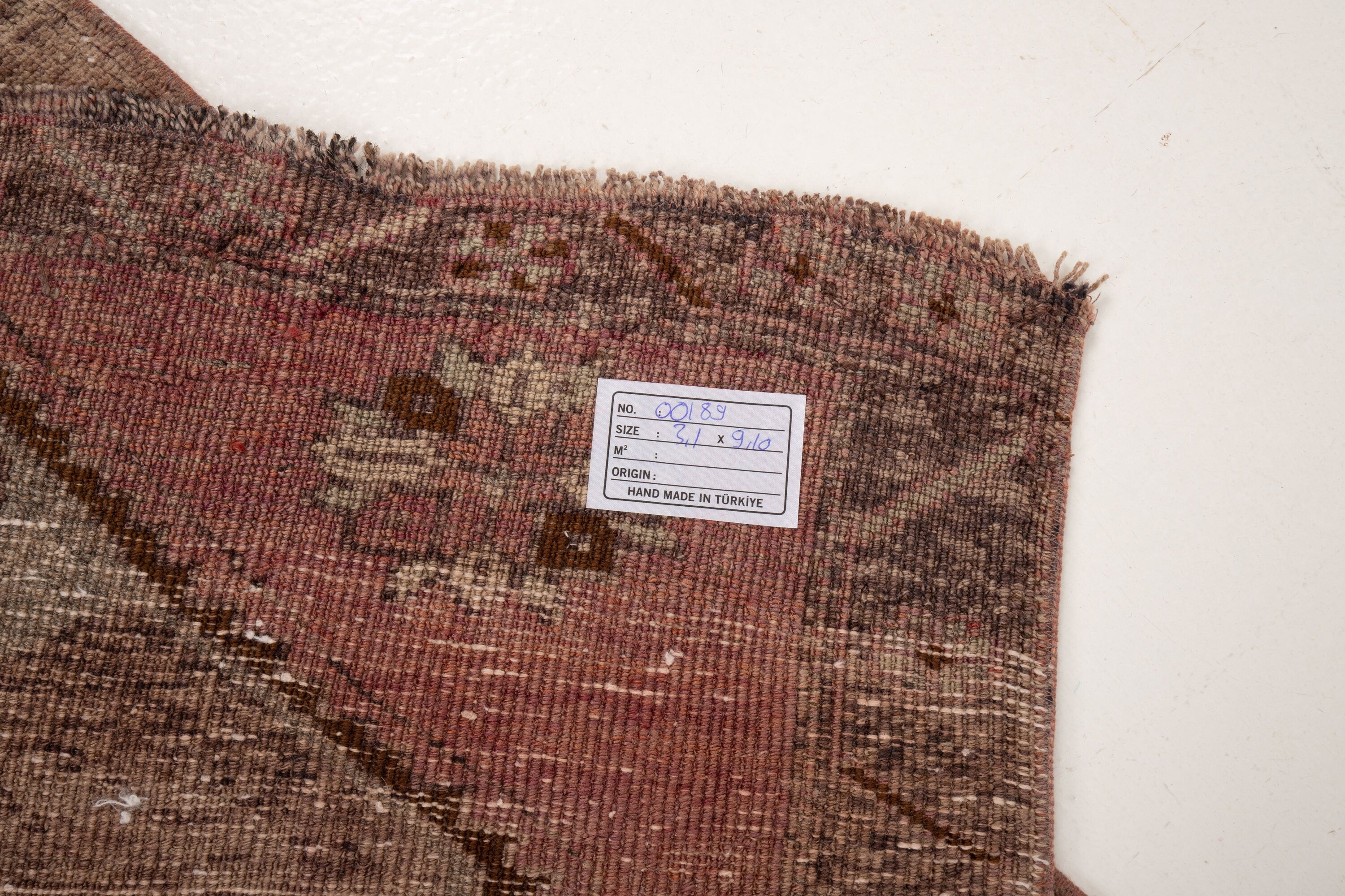 Turkish Vintage Carpet Runner