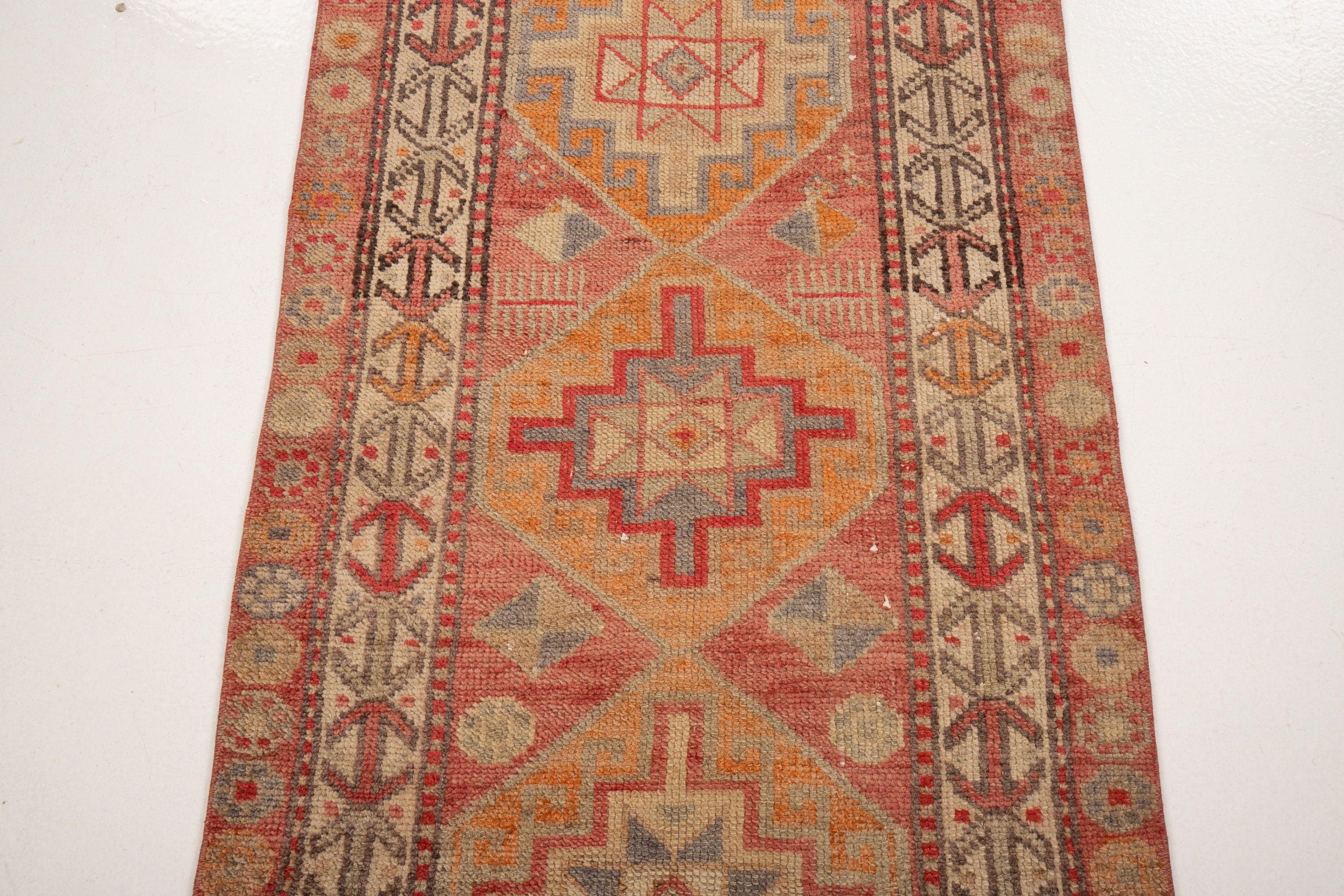 Turkish Vintage Carpet Runner