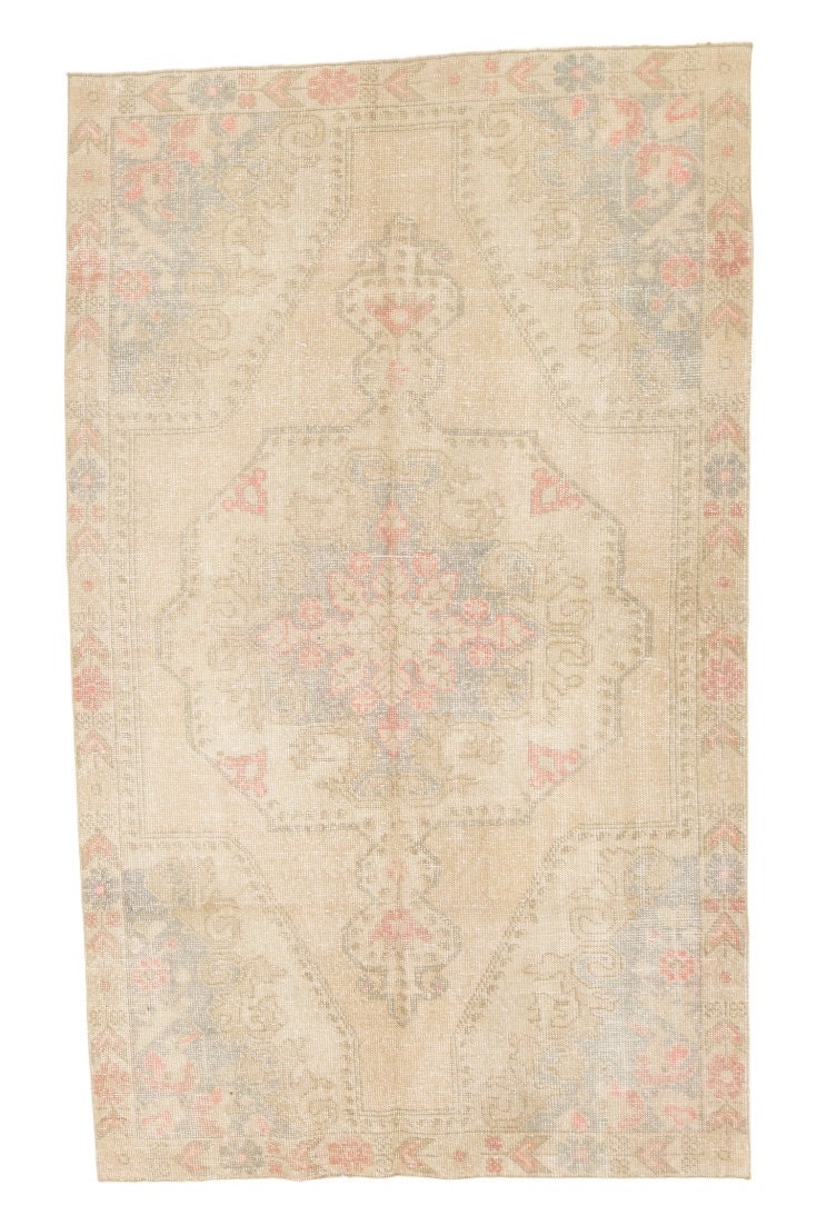 Vintage Turkish Village Rug