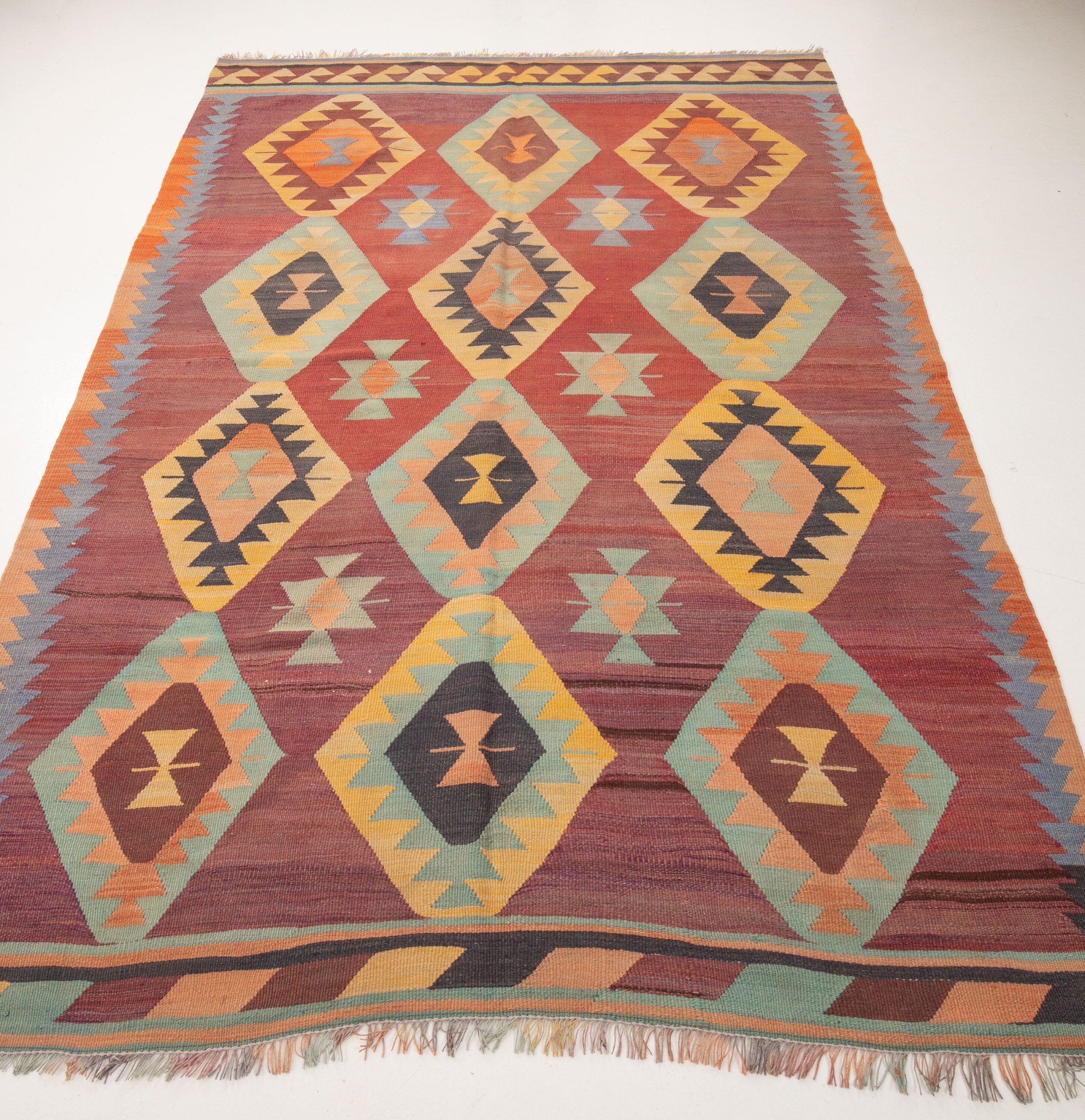 Vintage Turkish Kilim