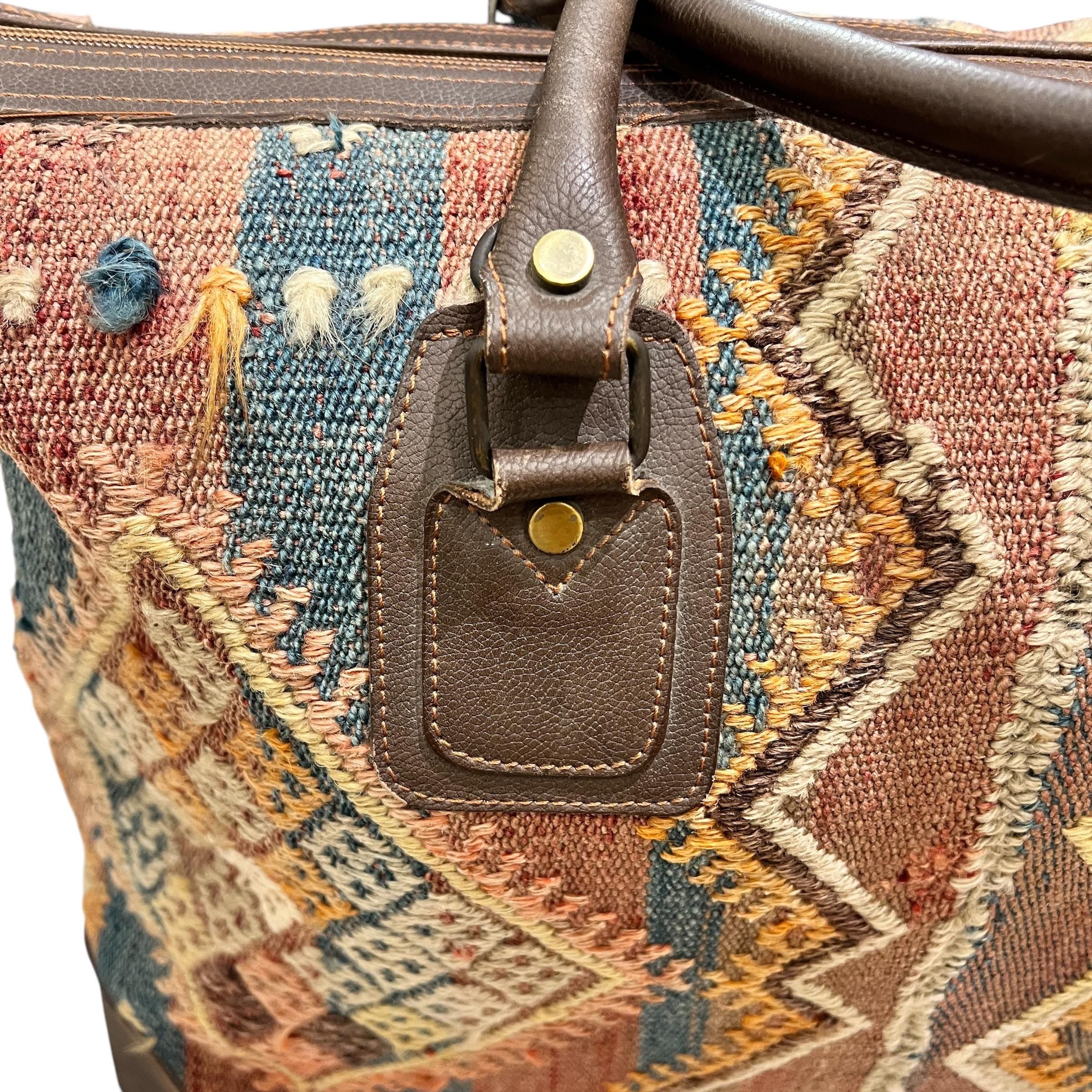 Large Kilim Travel Bag