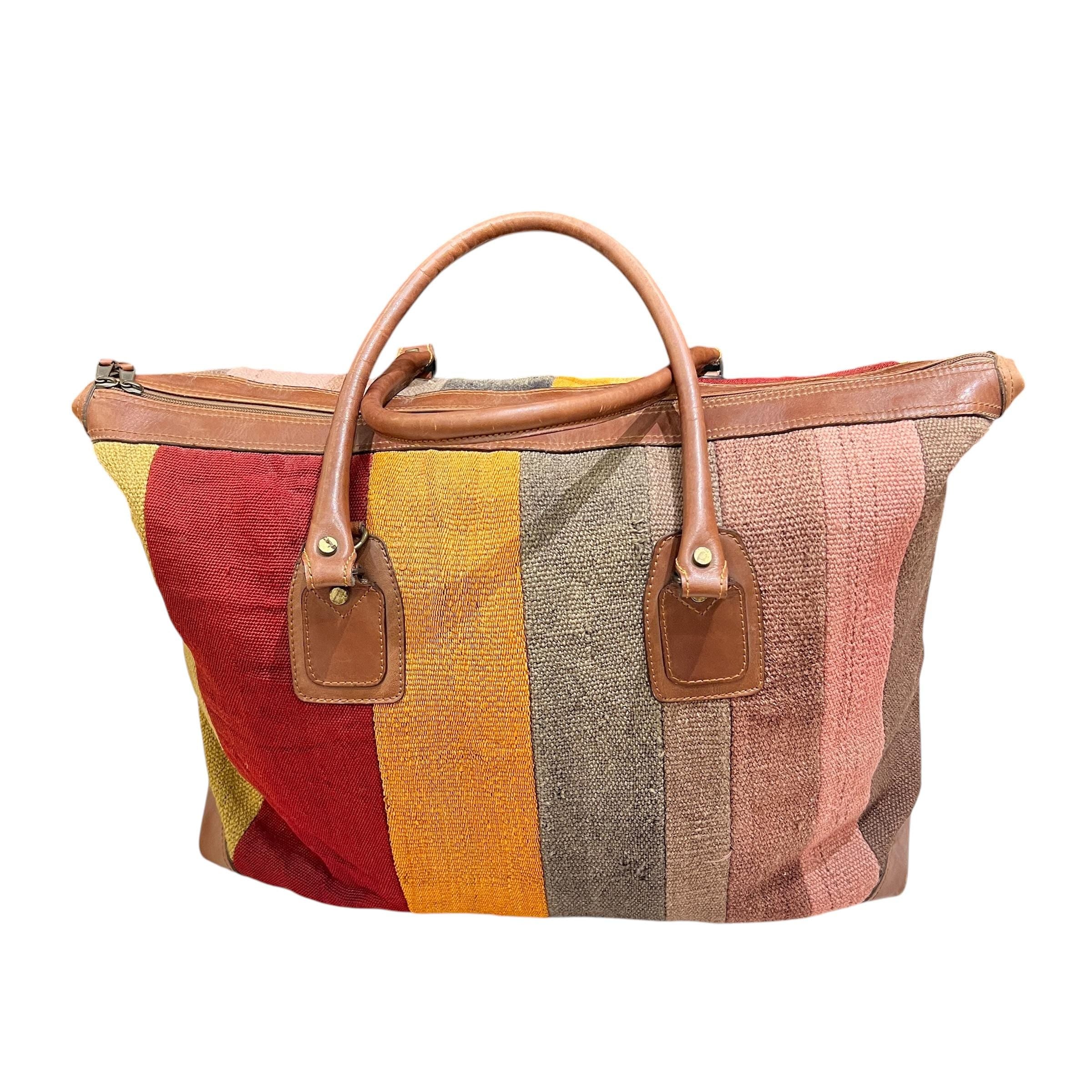 Large Kilim Travel Bag